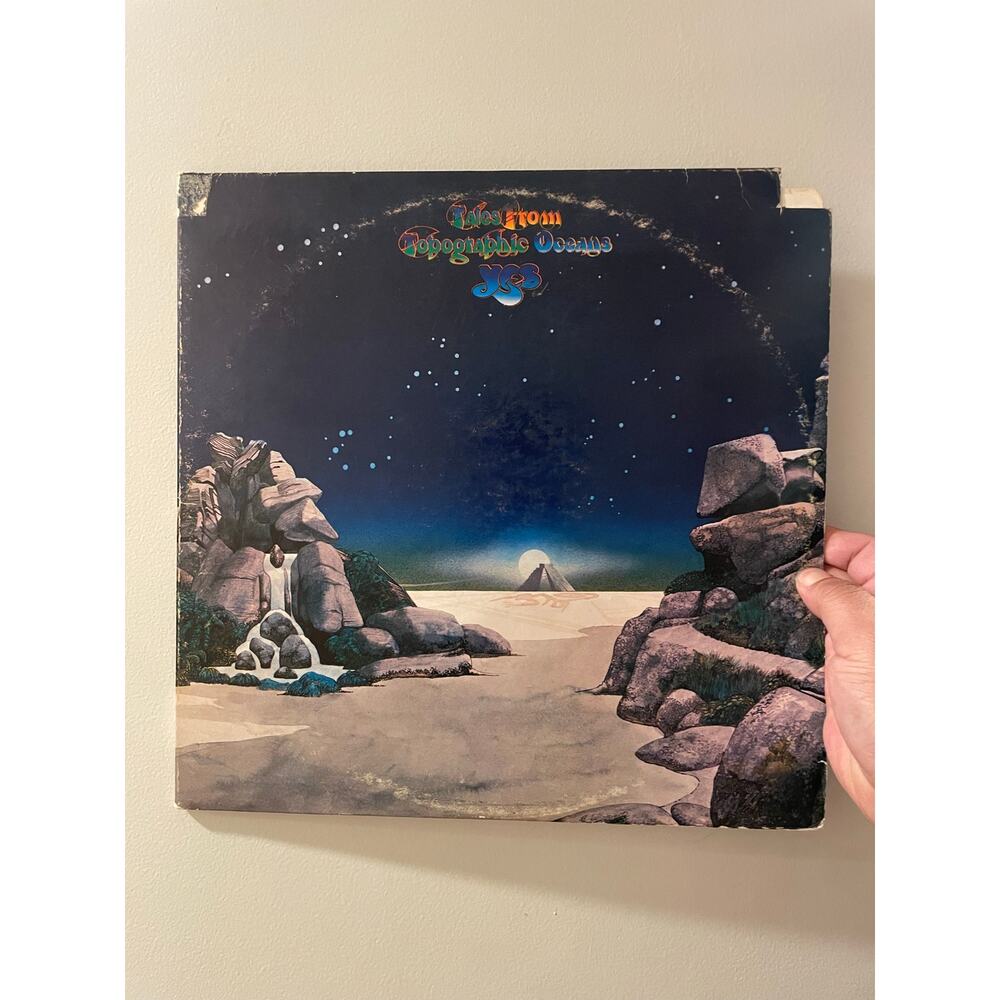 Yes - Tales From Topographic Oceans 2xLP vintage vinyl album